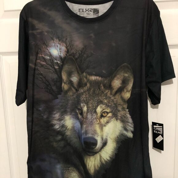 ELXR Men’s Printed T Shirt Size XL NWT - Picture 2 of 5